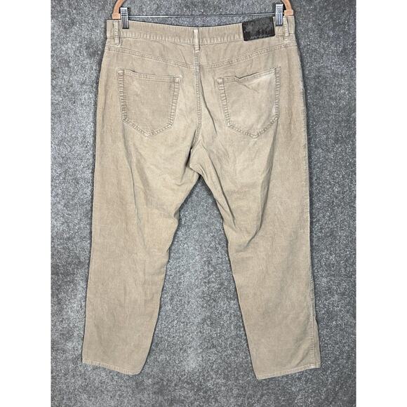MICHAEL Michael Kors Tailored Fit Corduroy Jeans Mens‎ Size 34x30 Tan Pockets - Picture 2 of 9